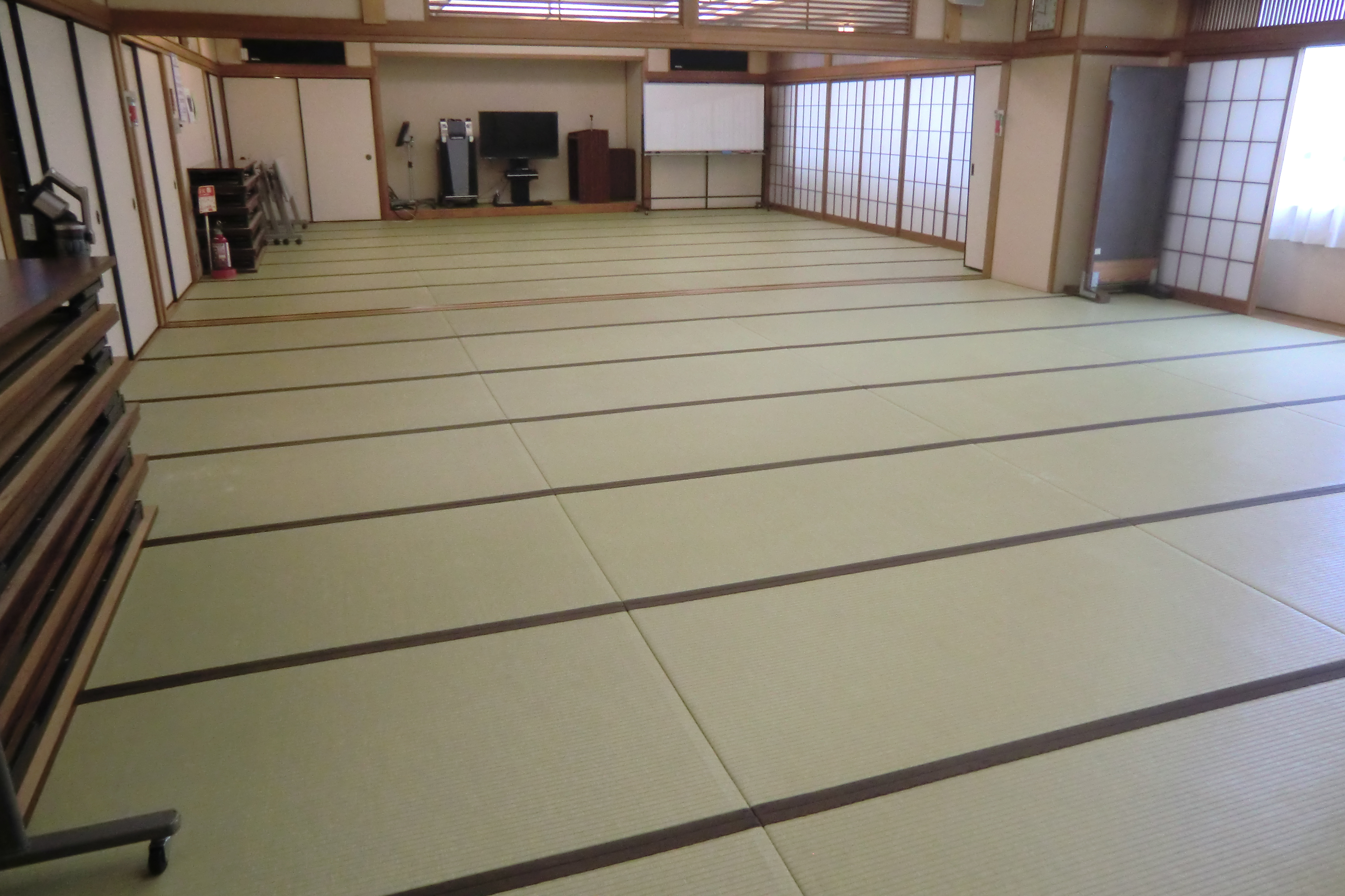 アミコ館 和室（1）と和室（2）の様子